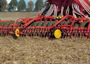 Pre-emergence-marker Automatically controlled by the tramlining system. Making it easier to keep track of the tramlines and also facilitates pre-emergence applications.