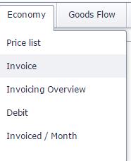 Economy Module Create an invoice