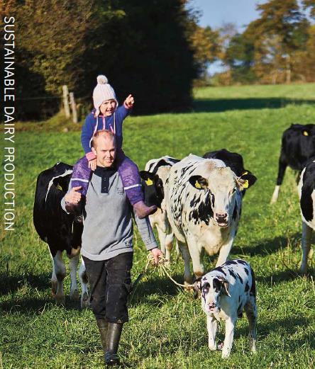 We have a natural interest in high animal welfare standards, milk quality and state-of-the-art production.
