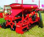 Featuring a pressurised 1800-litre hopper, it can be ordered as a solo drill or in a piggyback configuration for cultivator or power-harrow mounting, depending on tillage system.