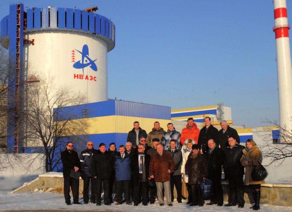 TACIS project continues in Novovoronezh Text: Eeva-Liisa Yli-Piipari, photo: Novovoronezh NPP The inauguration of the emergency feedwater system for the secondary side of the steam generator at Unit