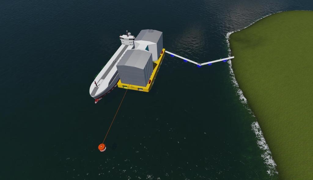 LNG Storage Barge Solution