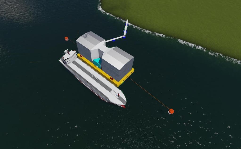 LNG Storage Barge Solution