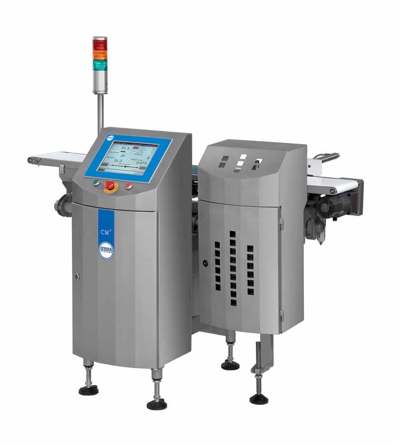 packaging. The multispeed operation maximizes accuracy and throughput.