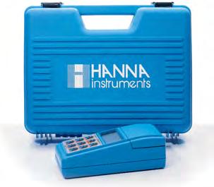 12 HI 98703 EPA Compliant Turbidity Meter Features HANNA s Exclusive Fast Tracker (T.I.S.