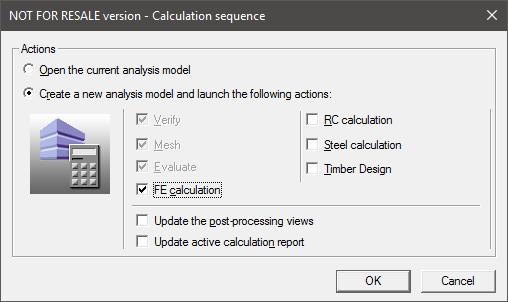 Part 3: FEM Calculation After defining the geometry, all necessary assumptions and loads, the model can be calculated.