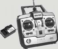 . Before turning on your transmitter, check if no other people are flying radio control