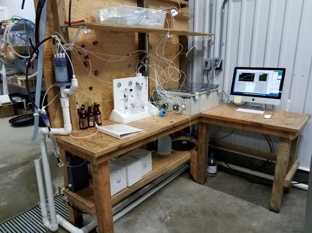 Humboldt Bay & Open Coast Carbonate Chemistry Monitoring Installation of real- time carbonate chemistry instrument ( Burke- o- Lator ) Humboldt has