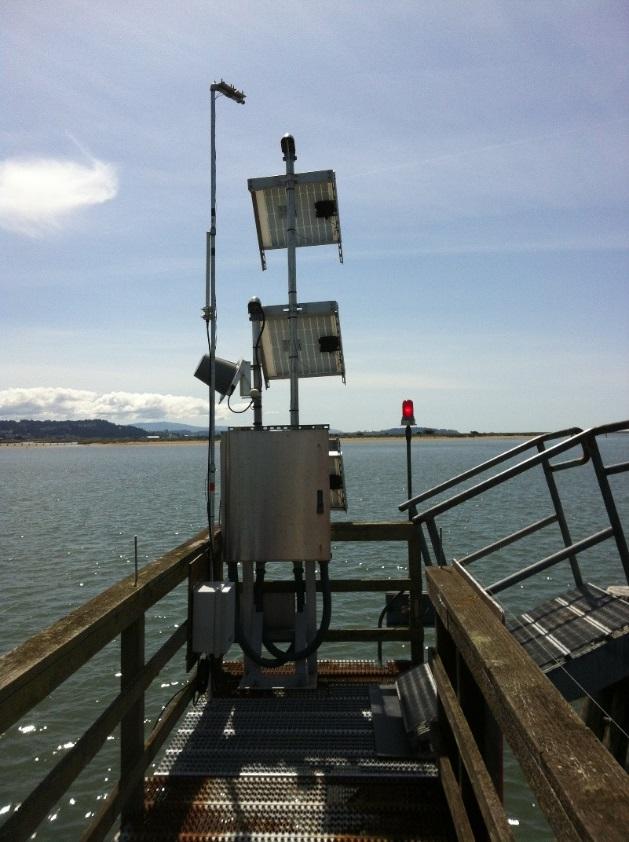 WQM at existing partner sites in Humboldt Bay Indian Island (Wiyot