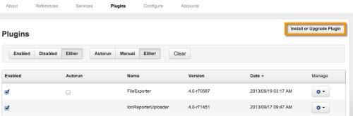 B Supplemental procedures Install the Ion Reporter Uploader plugin on your Torrent Server The IonReporterUploader 5.