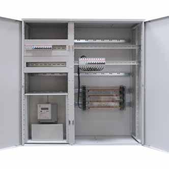 The CPS25 is the ideal solution up to 800 A. Application The CPS25 can be used in any situation, where electrical panels are needed for main or distribution purposes.