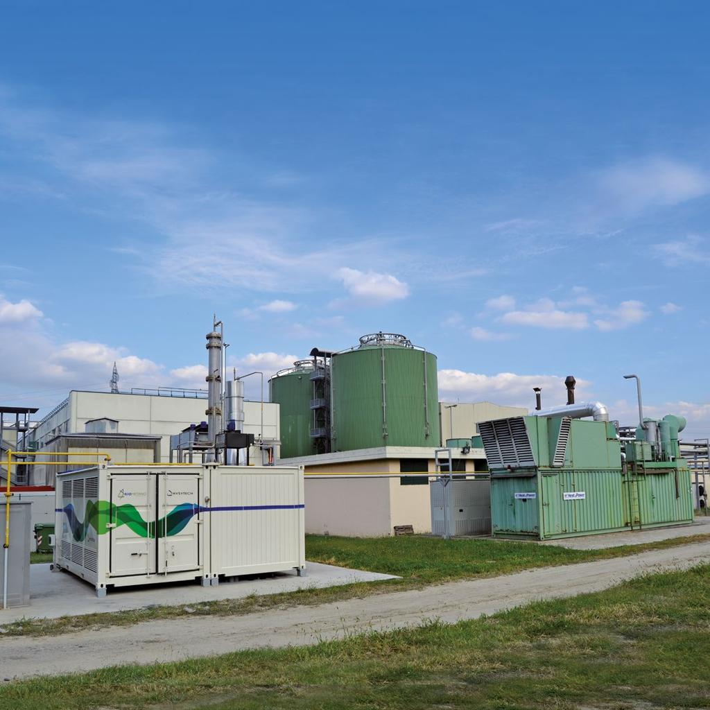 Biomethane is a mixture which is made at least for 96% of methane which has similar