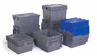 When compared to corrugated cartons, all-plastic ORBIS containers are dimensionally consistent for repeatable performance, with no loose flaps or crushed corners to halt material handling systems.