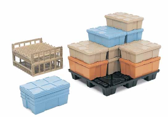 POULTrY containers Chicken Red Meat Seafood Turkey Distribution Containers and Chill Trays are used in many types of fresh food handling and processing applications.