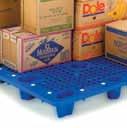 PALLETS World-class companies in many industries have converted from wood to plastic pallets for their work-in-process, storage and distribution applications.