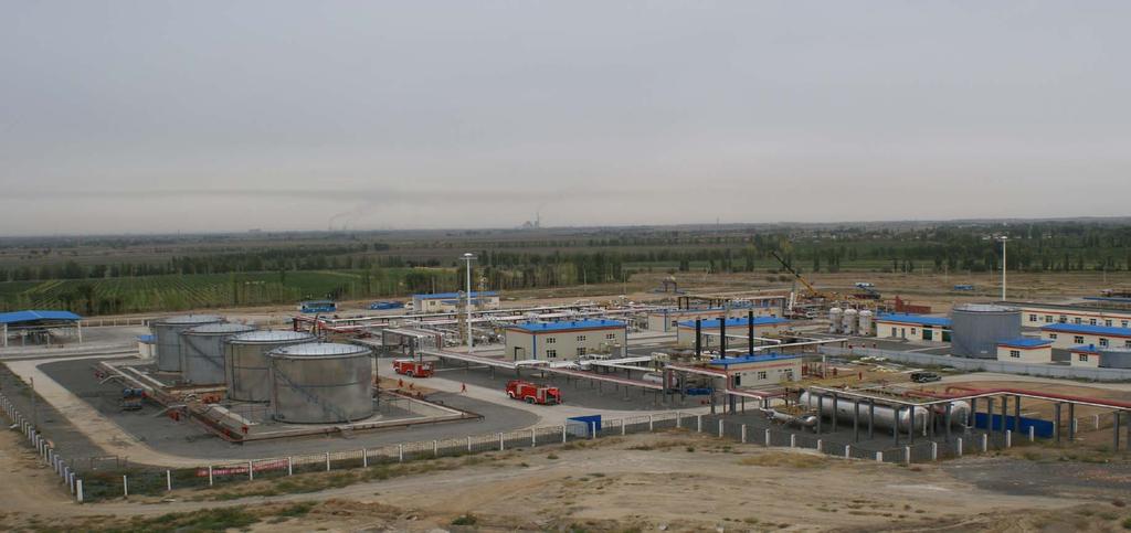 LPG Processing Plant Using a variety of refrigeration technology to collect C 3, C 4 component from