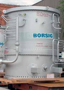 2.3 BORSIG Process Heat Exchanger GmbH Waste Heat Boilers for Nitric Acid, Caprolactam and Formaldehyde Plants Process gas coolers/waste heat boilers with direct integrated reactors are used within