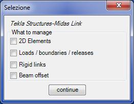11) Select what needs to be managed by the link.