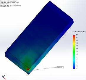 DROP TEST Drop test for battery cover: BR 3021 & IS13035 Client : Communication & health care equipment manufactures Scope of work: To find the structural integrity of Battery pack assembly under