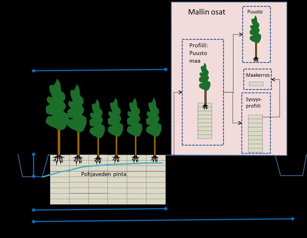 FEMMAapes a user-friendly calculation platform for the effects of DNM and harvesting on drained peatlands One can change -ditch spacing -ditch