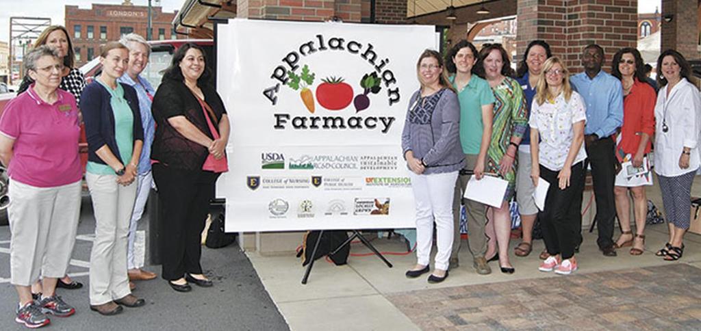 Acknowledgement Appalachian Farmacy Committee and partners during the