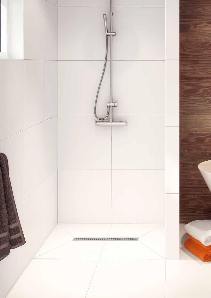 Purusline Living Linear Wetroom Solution Ordering a complete Purusline Living Linear wetroom kit is as easy as 1, 2, 3!