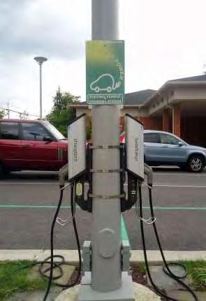 Highlighted Project: Purchased 5 midsize electric vehicles and 11 battery electric vehicle charging stations, which will be available for public use.