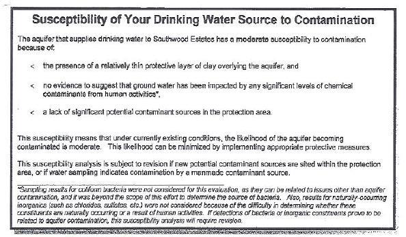 Section 4: What are sources of contamination to drinking water? The sources of drinking water (both tap water and bottled water) include rivers, lakes, streams, ponds, reservoirs, springs, and wells.