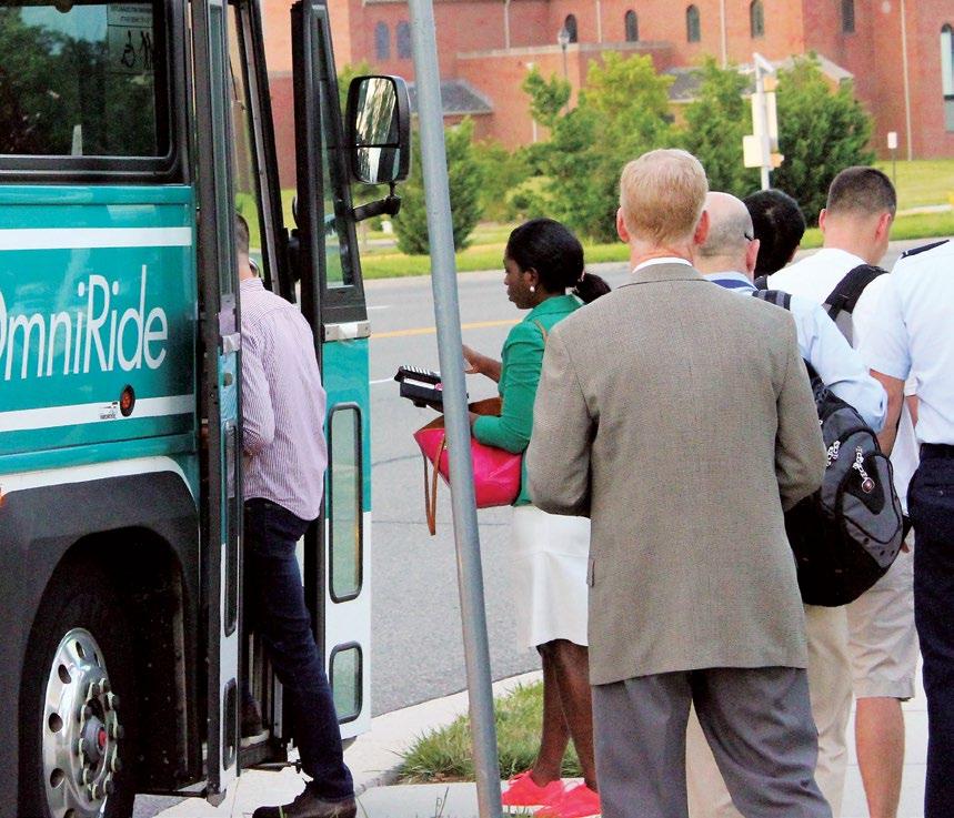 PRTC/OMNIRIDE Gainesville to Pentagon Commuter Service 100% Funding Through I-66 Commuter Choice $ 887,900 Began operating on December 12, 2016 This express bus service connects the rapidly growing