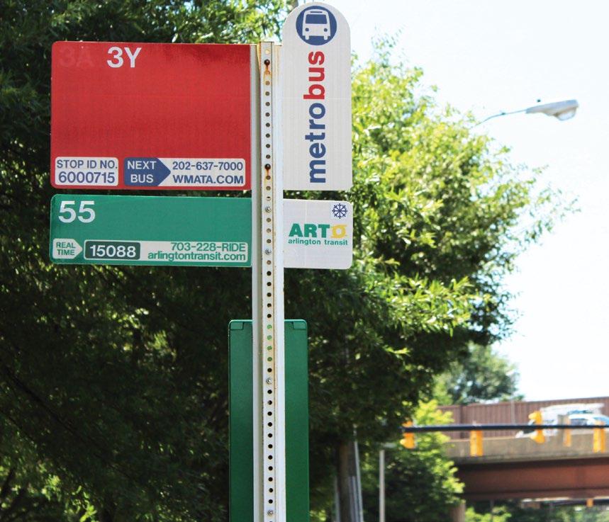 The route, which runs along Lee Highway, connects commuters to the East Falls Church and Rosslyn Metrorail stations.