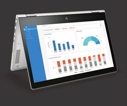 4 Example dashboard PROACTIVE MANAGEMENT WITH HP SERVICE EXPERTS HP DaaS s unified endpoint management service enables you to offload day-to-day IT management functions.