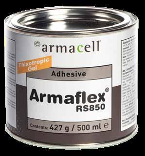 ArmaFlex RS850 NON-DRIP ADHESIVE FOR FASTER & CLEANER APPLICATIONS.