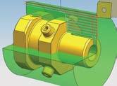 2 1/2- Axis milling 2 1/2-Axis roughing patterns can be applied based on basic boundary data or solid geometry.