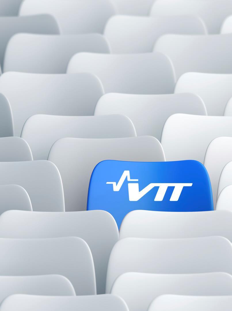 FREE VTT WEBINARS 2018 MAY 17 Food without Fields Cellular agriculture for sustainable food production JUNE 7 3D printing of cellulosic materials Enabling On-demand production of novel applications