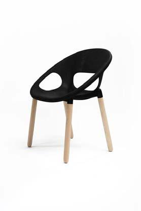 Totally bio-based injection moulded chair Bio-based injection mouldable thermoplastic composite material with the
