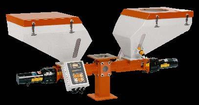 K-Tron s gravimetric blenders are designed to meter raw materials in desired proportions into a