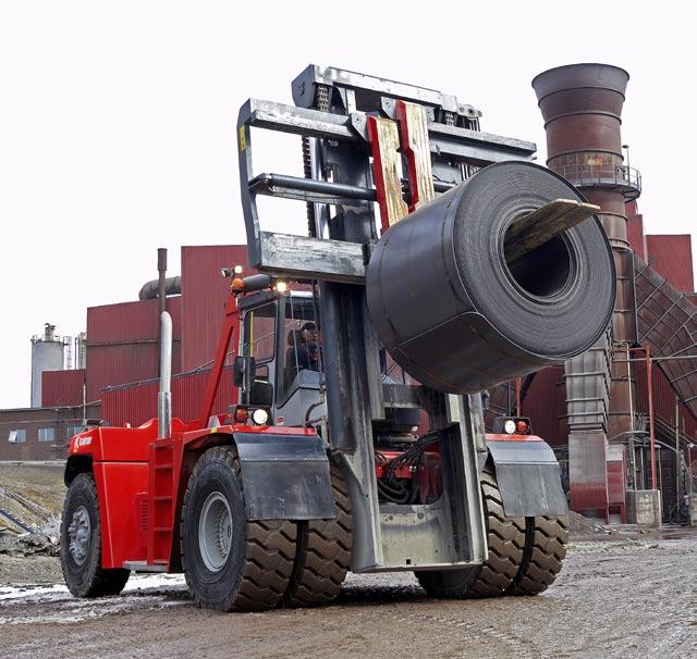 The new Kalmar Heavy Lift Trucks 30 50 tonnes After more
