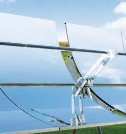 tracker PTMx Series Parabolic Trough Solar Collector FLT Series Linear Fresnel Solar Collector Soltibot Mirror