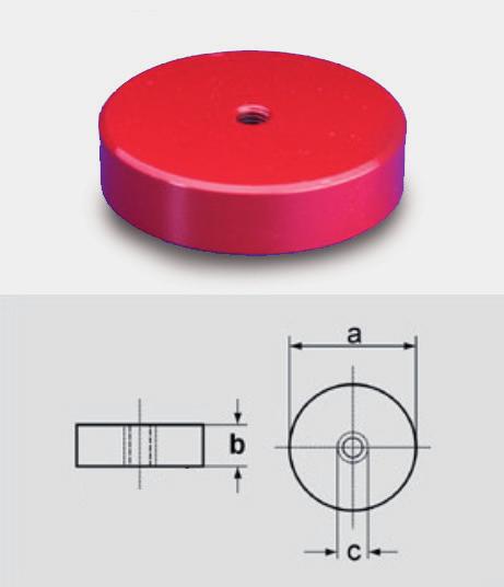 00 MAGNETIC MITRE CLAMPS 002 ADJUSTABLE MAGNETIC POSITIONER RED PAINTED MAGNETS Articlenumber Description/Dimensions