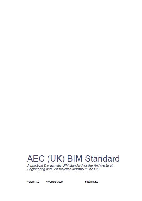 AEC BIM Standard (UK) Key Features Intention to improve process of design information production, management & exchange.