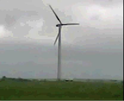 Consequence: 3 injured, loss of whole airplane Wind turbine failure, Feb.