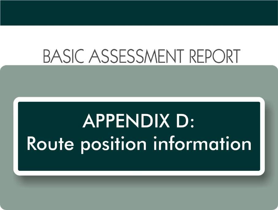 SECTION F: APPENDICES DRAFT BASIC ASSESSMENT REPORT Basic Assessment for the Nkunzi Agricultural Co- Operative (Pty) Ltd s
