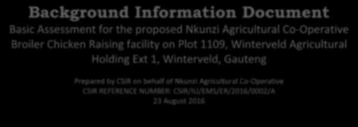 Nkunzi Agricultural