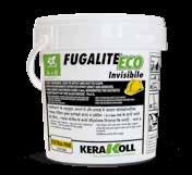 n. 1405521 filing date 17/01/2014 NINTERNATIONAL PATE T FUGALITE ECO INVISIBILE FIXING RANGE / Fixing ceramic tiles and natural stone Fugalite Eco Invisibile Eco-friendly, easy to apply and easy to