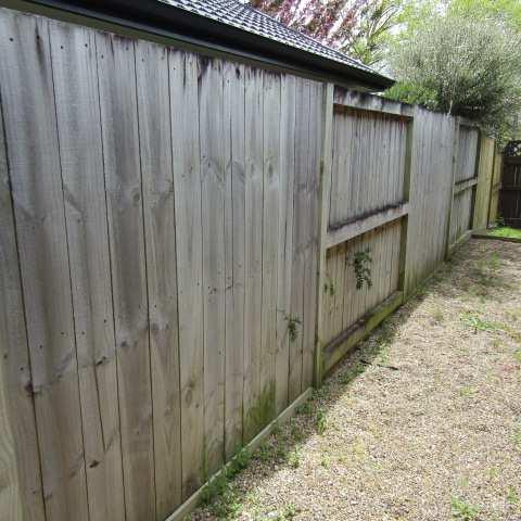 SUMMARY Timber fences are in good condition around the property In