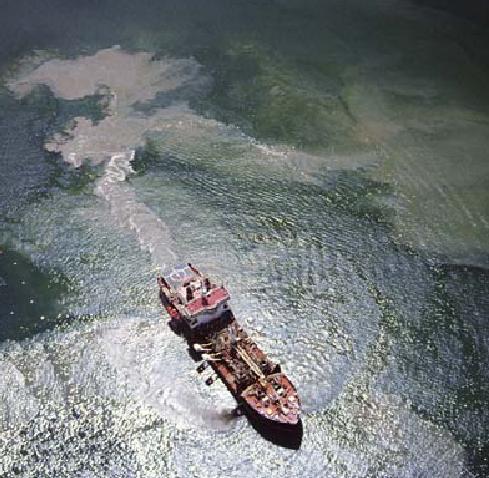 Oil Entering the Marine Environment from Shipping Activities Tons