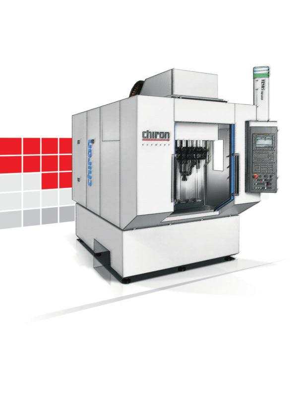 Compact, strong and fast for productive cutting The CHIRON series 18 offers the optimal prerequisites for highly productive cutting and precise machining results.