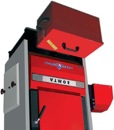 AUTOMATIC ASH REMOVAL FOR BOILERS As an optional extra you can purchase an ash removal system with an external ash pan