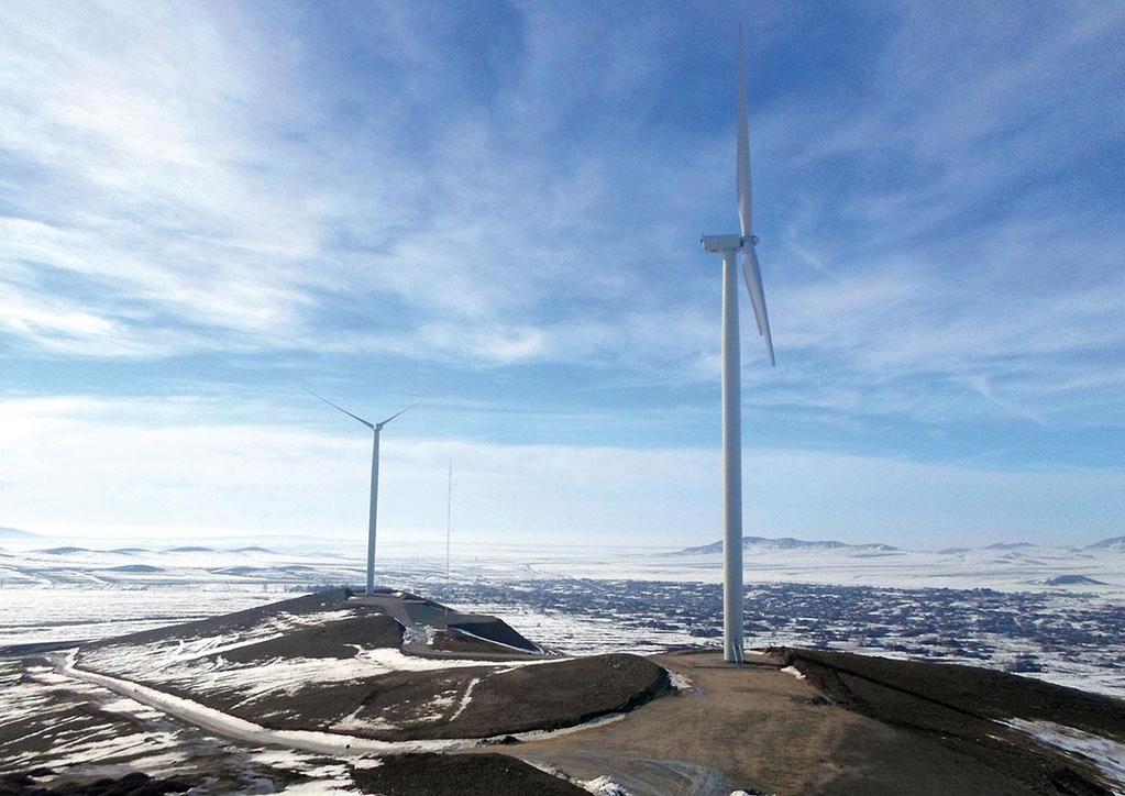 Growing Bester Worldwide Projects Cerna Wind Farm, 7 Turbines of GE