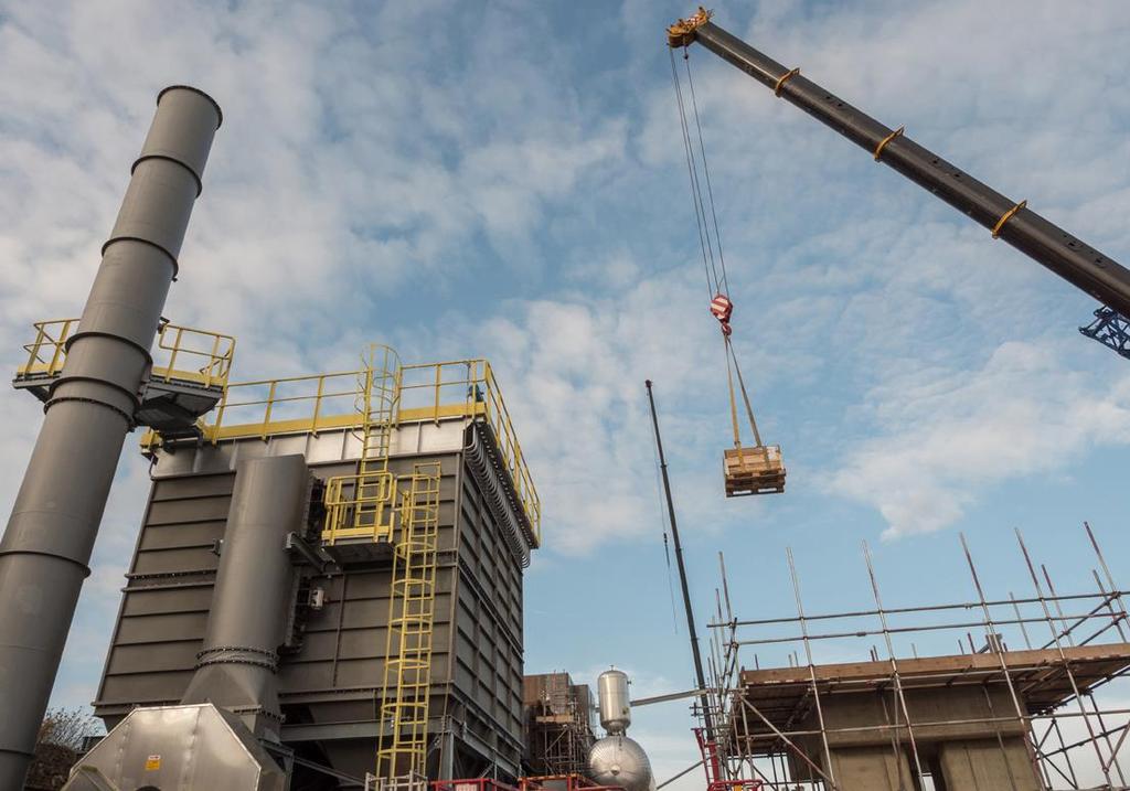 Growing Bester Worldwide Projects Wellingborough Biomass power plant Installed